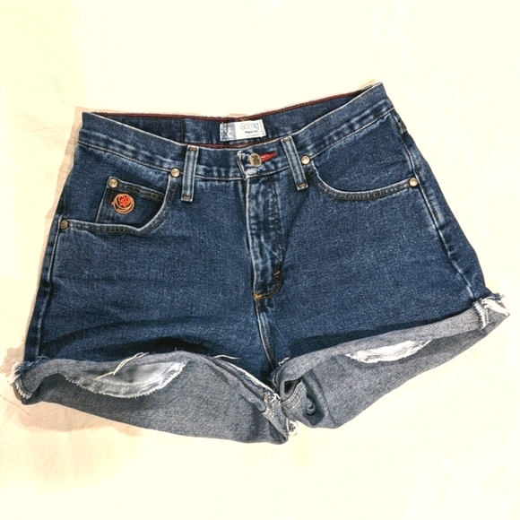 Wrangler Pants - Vintage Wrangler Jean Cutoff Shorts